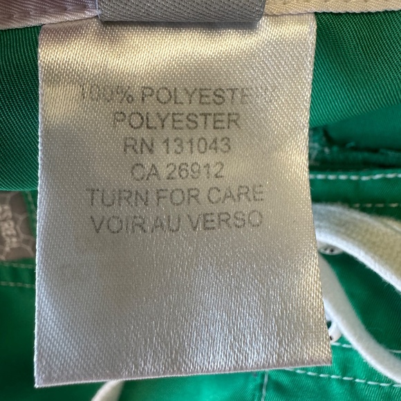 UFC‎ Mens Board Shorts Green White Size 36 Swim Surf Beach Vacation Streetwear - Picture 9 of 16